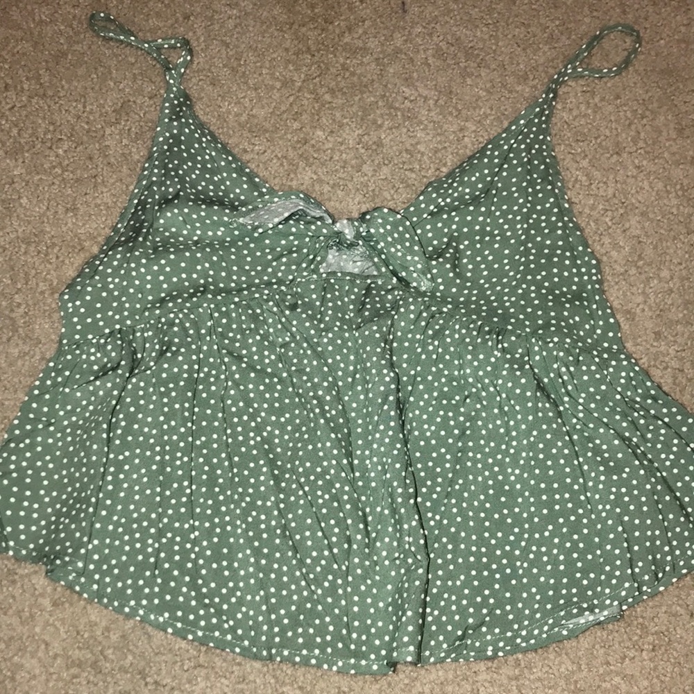 Polka dot tank